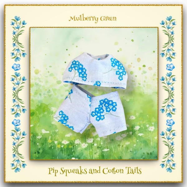 Pip Squeaks and Cotton Tails Floral Pyjamas
