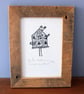 Four birds in a six bedroomed house - Lino Print - super seconds - Image 2