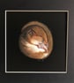 'Snuggle Up' is a limited edition, mounted, Giclee print of a hazel dormouse - Image 5
