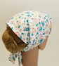 Summer hair covering for women, extra wide cotton head scarf, hair tie - Image 5