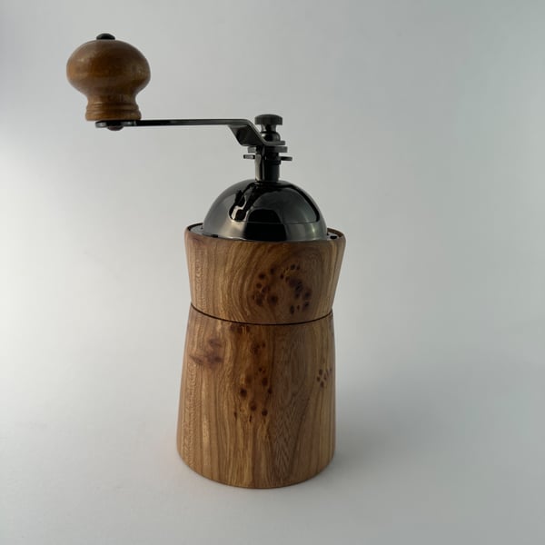 Coffee Grinder in Elm
