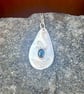 Handmade Solid Sterling Silver Jade Pendant Necklace & Chain - Summer Seconds