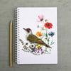 SALE 'Green Woodpecker' A5 Notebook
