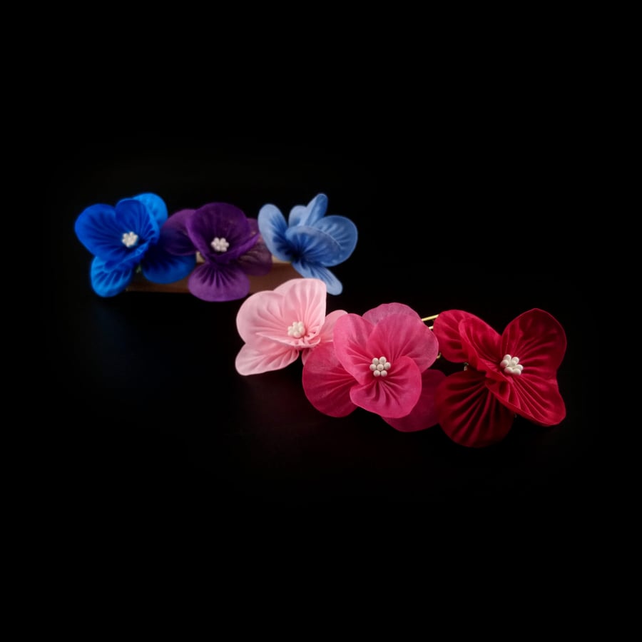  Chic Style Classic Poppy Floral Hairpin (1 pin)