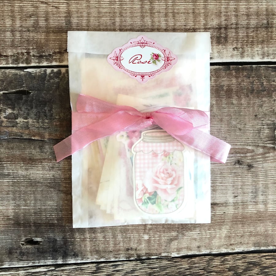 Shabby chic journal card pack 