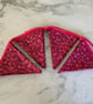 Pink and gold metallic bubbles bunting 3.2 metres excluding ties 21 flags - Image 7
