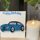 Stunning Handmade Quilled Car Card