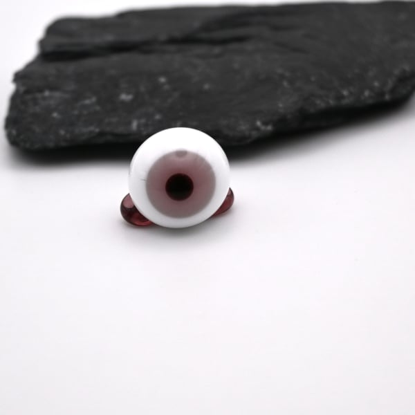 small glass eye ball keepsake figure