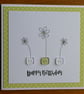 Daisies Birthday Card - Spring Green - Image 4