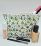 Make up bag - zipped pouch – cute and whimsical