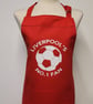 Liverpool no.1 fan - option to personalise. Medium adult apron with pocket  - Image 1