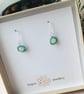 Sterling Silver & Crystal Earrings