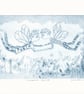 Fairies Midsummer Dance     Drypoint etching - - Image 1