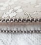 NEEDLE BOOK  HAND BEADED  CREAM TAUPE - Image 7