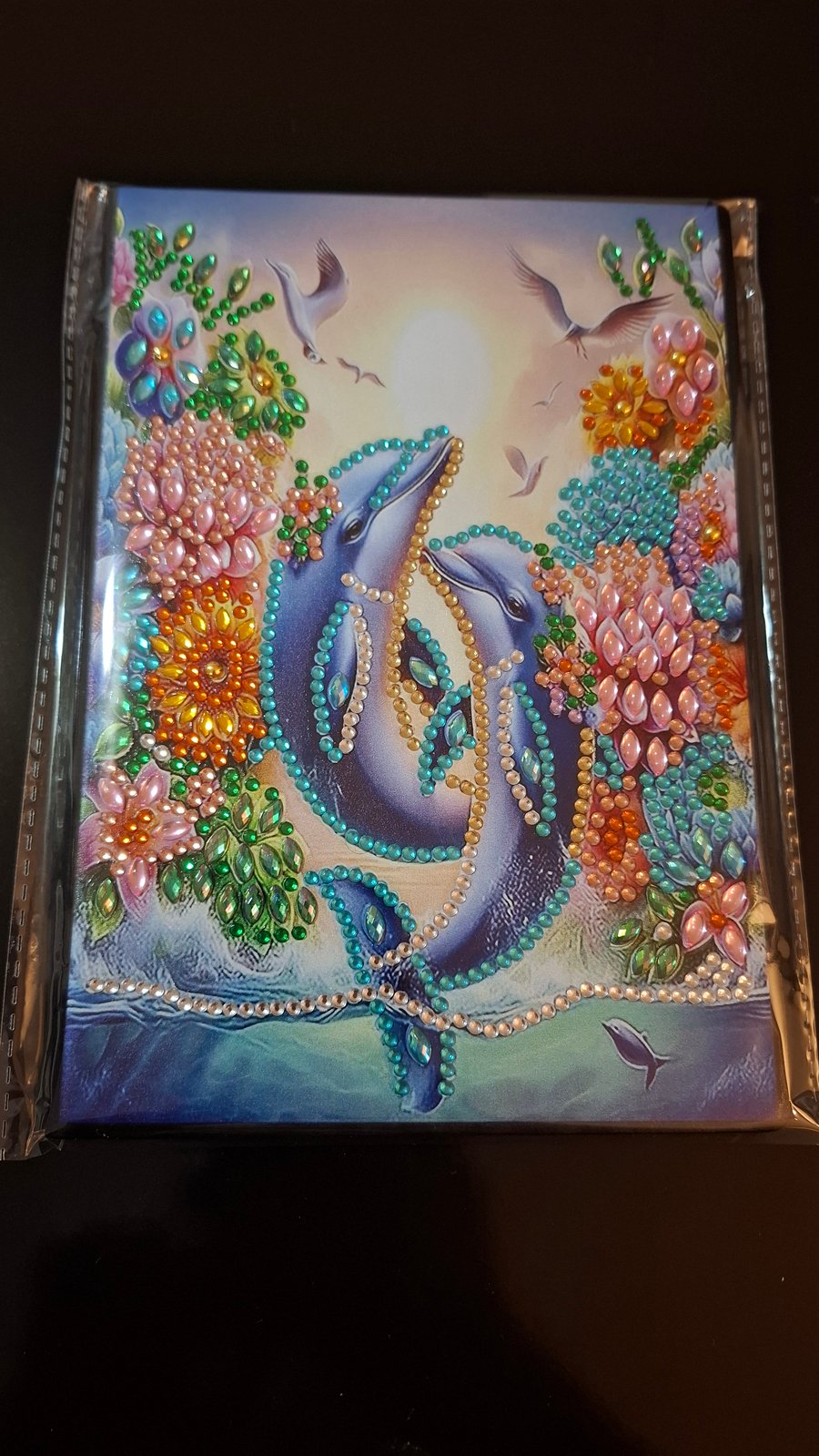 Diamond Art Note Book Dolphin A5 