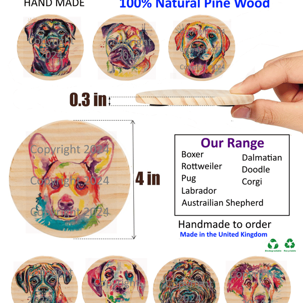 Dog Coaster Packs