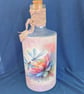 Decoupaged Light Bottle