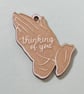'Thinking of you' card with detachable decoration - Image 2