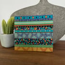 Handbound sketchbook or journal - geometric