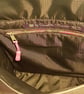 Shoulder Bag,Tulips on lime green - Image 8