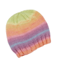 Baby Girl Hand Knitted Beanie Hat, Pastel Stripes, Newborn Gifts, Winter  - Image 5