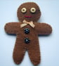 Gift Wallet With Gingerbread Person Brooch - Image 3