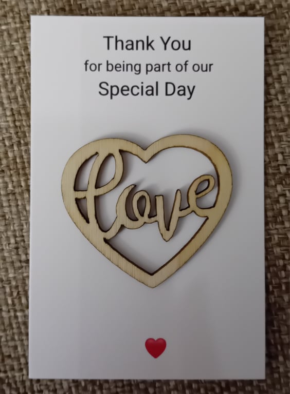 25 x Wedding pocket hugs