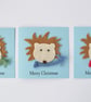 Hedgehog Christmas card - Image 4