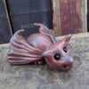 Bronze Dragon 'Quiste' OOAK Sculpt by artist Ann Galvin Gnome Village