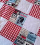 "Comic Book" patchwork quilt - Image 2