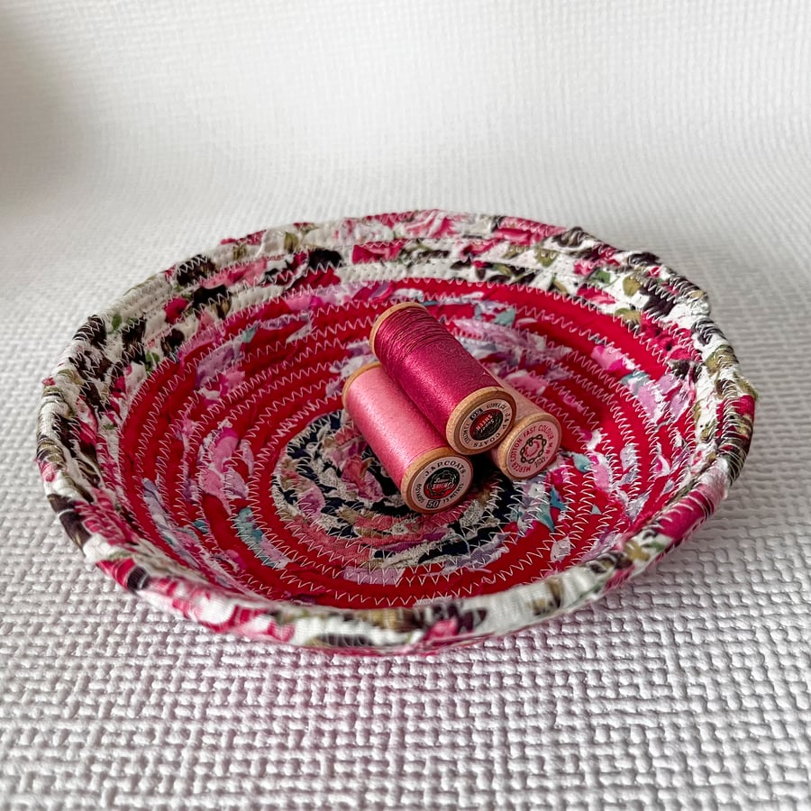 Small Coiled Fabric Bowl 