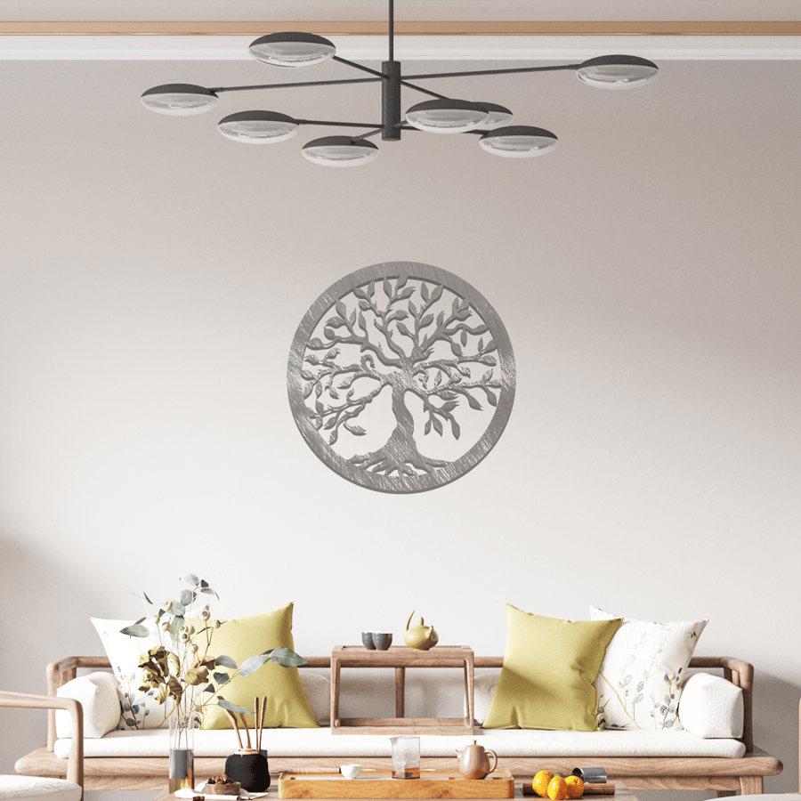 Metal Tree of Life Wall Art, Family Tree Design... Folksy