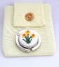 Handcrafted Daffodil Bag Hanger