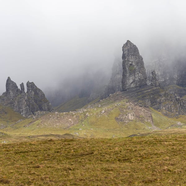 Misty Old Man of Storr print