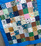 Baby quilt, stroller quilt, patchwork playmat - Image 2