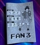 Fan 3 - monochrome per-zine about my video game fixations