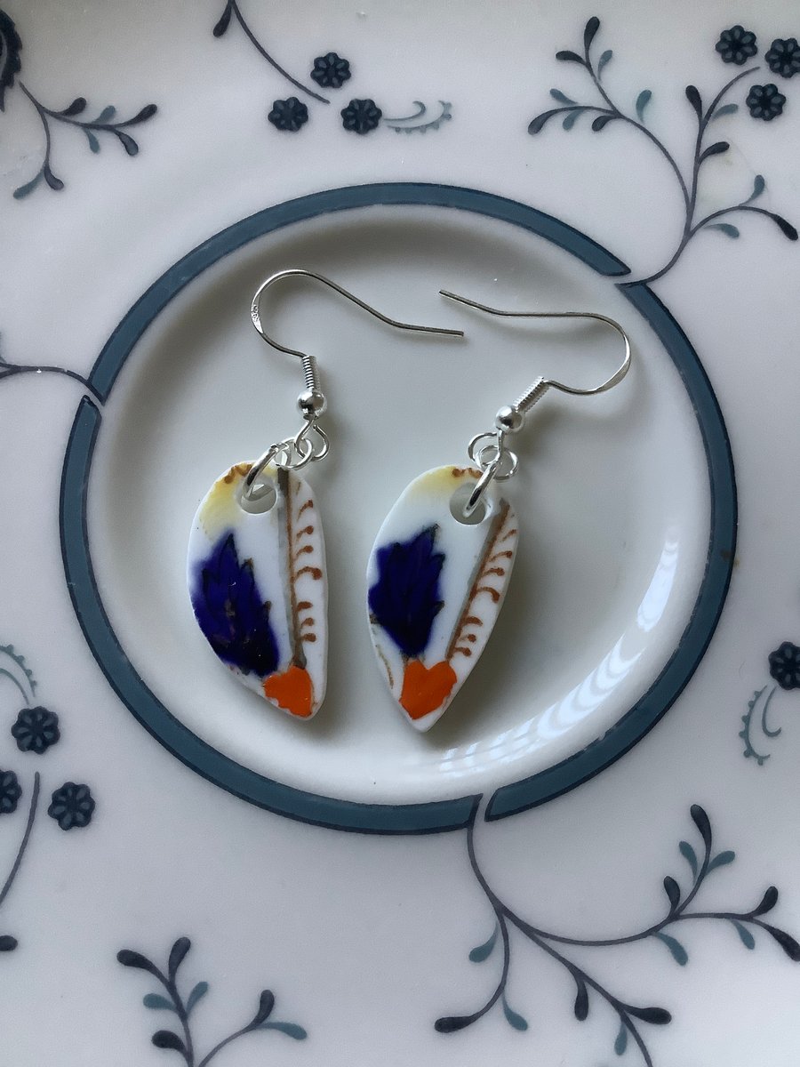 Handmade Drop Earrings, Eco Friendly Gifts, Unique Earrings.