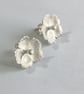 Rockrose hand made Silver Earstuds - Image 5