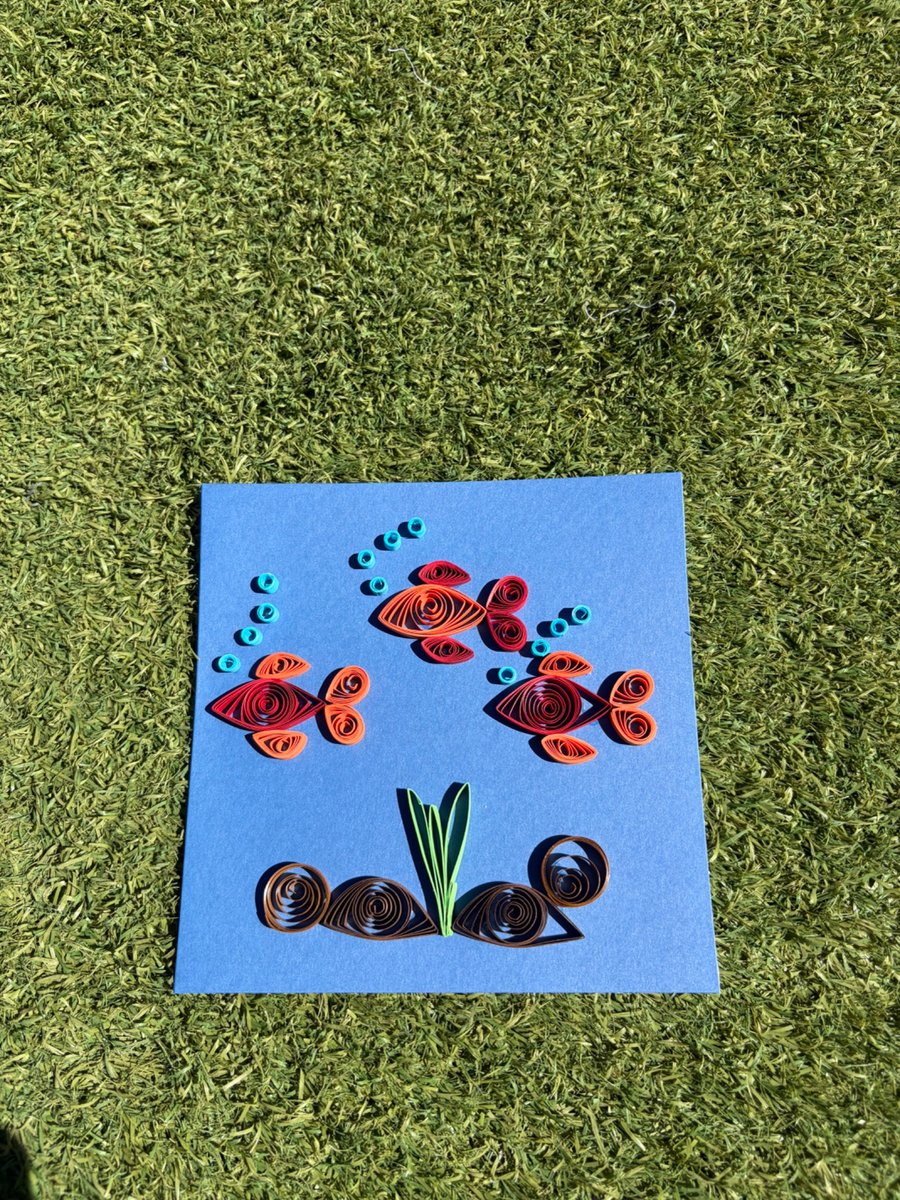 Handmade Quilled Card