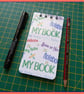 Sprial Wire Bound Notebook 7x14cm - Image 1