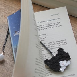 Microcrochet Kitty Bookmark 