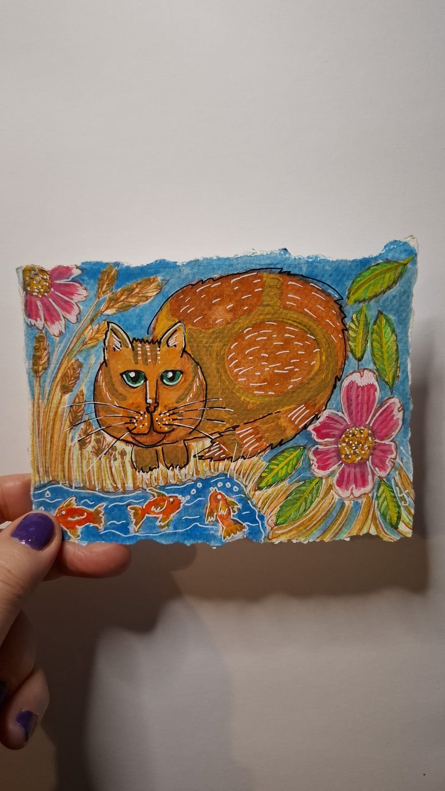 Ginger Cat illustration