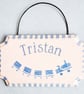 Personalised Plaque With Trains - Image 1