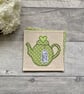 Teapot coaster, tea lover gift - Image 1