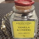 Wax Melts Vanilla Cinders Smoky Highly Scented Soy Wax Home Fragrance Handmade 