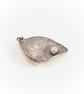 Sterling silver seashell with silver pearl - Image 6