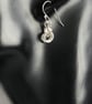 Sterling Silver Mobius Chainmaille Earrings  - Image 4