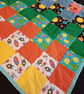 Handmade patchwork space playmat - Image 4