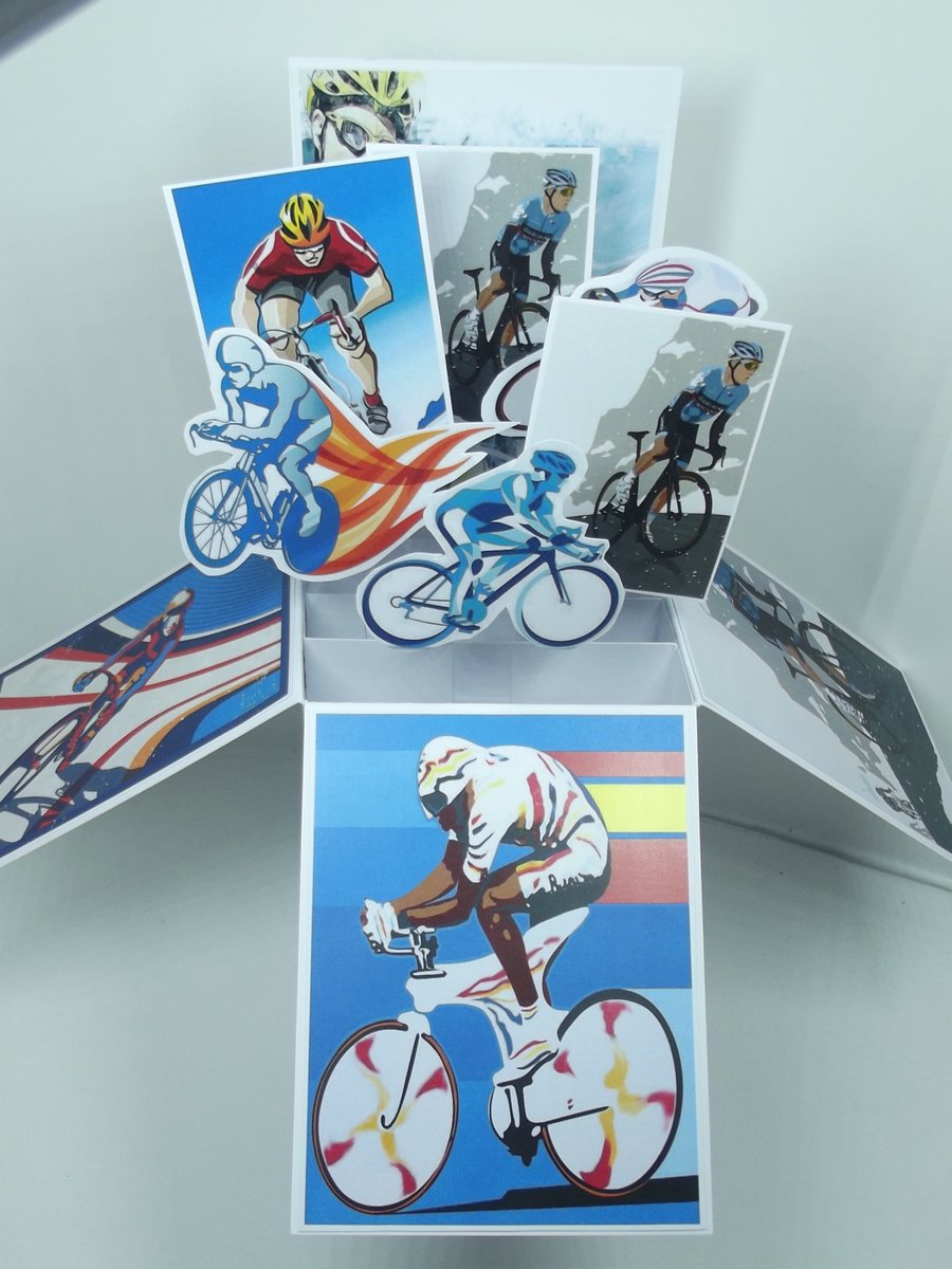 Cycling Birthday Card