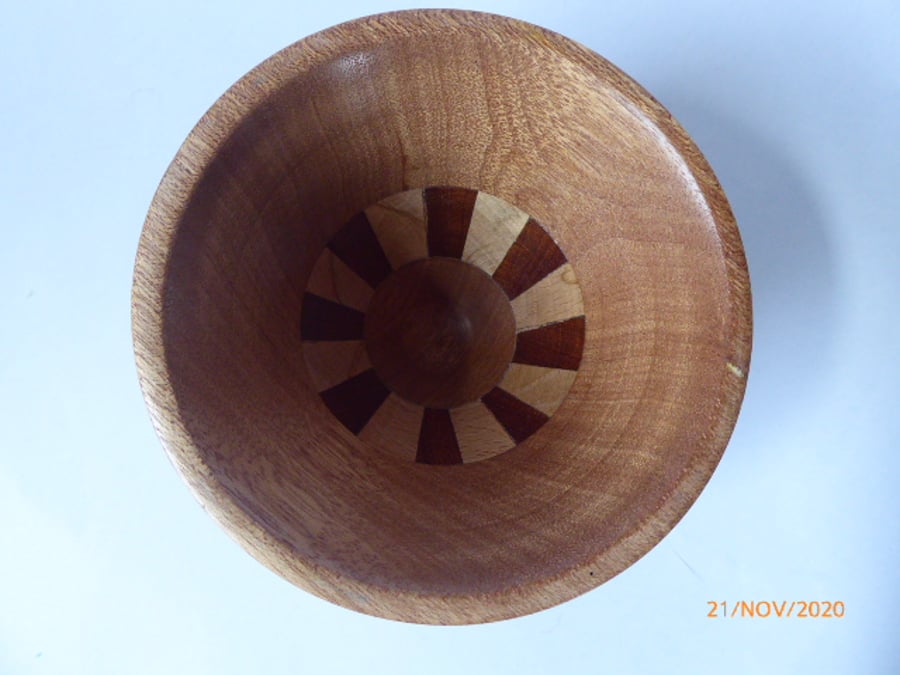 Hand made hardwood bowl